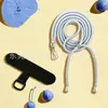 Cordón para Teléfono Móvil de 6 mm Se Puede Usar en Diagonal a Través de la Cuerda, Cordón Anti-Pérdida, Teléfono Móvil se Puede Llevar en la Espalda, Cuerda Larga Trenzada, Cordón para Hombro de Teléfono Móvil, Cadena para Teléfono Móvil