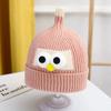 Gorro Chupeta Gorro Infantil de Lã Tricotado para Meninos e Meninas no Outono e Inverno Quente e Espesso Gorro Pulôver Bebê Tendência