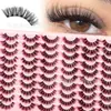 Fornecimento Transfronteiriço de Cílios Postiços, Estilo Russian Curl, Cílios Postiços Estilo Europeu e Americano, Cílios Espessos e Curvados Estilo Fox, Atacado de Fábrica