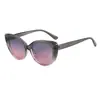 2026 Nuevas Gafas de Sol de Moda Estilo Retro Ojo de Gato para Mujeres con Rostros Cuadrados y Redondos, Efecto Adelgazante, Estilo de Alta Gama, Lentes de Moda con Bloqueo de Luz Azul para Hombres