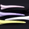Pinza de Pato para Mujer, Pinza que No Deja Marca, Pinza Recta, Pinza para Flequillo, Pinza para Separar el Cabello para Cortes, Permanentes y Tintes, No Daña el Cabello