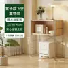 Armário de revistas com porta basculante estilo tronco de árvore Estante estilo japonês Estante com prateleiras Armário com gavetas Armário lateral para sala de estar Armário de armazenamento para entrada Armário de armazenamento nórdico