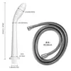 Irrigador anal de cotovelo para homens e mulheres, usado para limpeza anal e da área íntima, saída de água com múltiplos furos, brinquedo sexual de cuidado e erótico