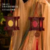 Linterna Cuadrada de Madera Portátil de Mediados de Otoño, Kit de Materiales DIY Portátil Luminoso, Decoración Festiva Linterna de Palacio de Madera al por Mayor