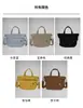 Bolsa Tote de Nicho com Design Consciente, Versátil de Grande Capacidade para Mulheres, Moda Outono e Inverno 2025, Bolsa de Ombro Floral, Bolsa Leve para o Dia a Dia
