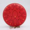 Tambor de Lengüetas de Loto de 6 Pulgadas y 8 Notas, Tambor de Lengüetas de Acero, Tambor Etéreo, Tambor Sin Preocupaciones, Instrumento de Percusión, Handpan para Meditación