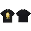 Suministro Mayorista Transfronterizo de Marca de Moda, Dropshipping de Comercio Exterior, Camiseta de Manga Corta Pesada Bape Cabeza de Mono Tiburón 260g 25