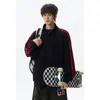 Otoño 2026 Nuevo Estilo Estilo Hong Kong Sombra Cero Pared Talla Grande Sudadera con Tres Rayas M-5X HW261203-P40