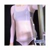 Medias de seda Qing He de manga Traje de baño 912 Aguja Aceite Ligero Dios Pantalones Calzoncillos sin costuras Ultrafino Sexy Moldeador de cuerpo Mono