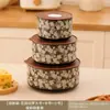 Tazón de Cerámica de Grado Alimenticio para Conservar Frescura con Tapa Selladora, Tazón Grande para Fideos Instantáneos, Caja para Frutas, Lonchera, Caja Bento al por Mayor
