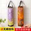 Organizador de bolsas de basura para colgar en la pared, almacenamiento de bolsas de plástico para la cocina, almacenamiento de bolsas de compras colgantes, bolsa colgante de almacenamiento