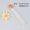 Cartucho redondo de caoba para agujas de coser a mano cartucho de almacenamiento de agujas de coser a mano cartucho de almacenamiento DIY aguja de coser a mano aguja ciega gratis