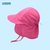 Sombrero de Pescador Impermeable para Niños, Protección para el Cuello en Verano, Protección Solar, Protección UV, Sombrero para el Sol para Niños y Niñas, Ala Ancha, Niños Pequeños