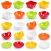 Plato pequeño de melamina imitación porcelana, plato de plástico para condimentos, plato para vinagre, plato para salsa, plato para aperitivos, plato pequeño comercial