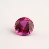 Proveedores de rubíes sintéticos redondos para palomas, soporte mayorista, piedras desnudas de tesoro rojo, fabricantes de rubí rojo sangre regenerado