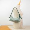 Bolsa de Ombro em Tecido Oxford Feminina Bolsa de Lona Nylon 2023 Nova Moda Bolsa Baguete Bolsa de Axila Bolsa Feminina Tendência de Nicho