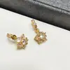 Flor de Cinco Pétalos de 10 mm Incrustada con Diamantes de 14 Quilates Flor Pequeña Accesorios Separadores para Pulsera Collar Cuentas Joyería DIY