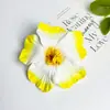 Pasador de Flor de Hibisco Colorido Degradado Estilo Vacaciones en la Playa para Mujeres, Pinza para el Cabello Accesorios para el Cabello con Atmósfera para Fotos de Viaje para Mujeres