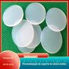 Fabricante de junta de silicone transparente redonda antiderrapante fornecimento direto almofada de silicone preta fosca autoadesiva junta de silicone preta