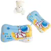 Almohada Infantil de Algodón Puro con Terciopelo de Frijol Calmante, Adecuada para Uso en Guardería, para Bebés de 1-3-6 Años y Mayores, Núcleo de Almohada Pequeño para Bebés