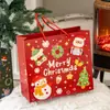 Bolsa de Presente de Natal 2025 Bolsa de Presente de Véspera de Natal Desenho Animado Fofo Bolsa de Embalagem de Maçã Caixa de Presente para Doces Bolsa