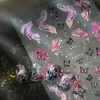 Pegatinas de Arte para Uñas Mariposa Galaxia de Doble Capa Yitu Son Pegatinas Decorativas Coloridas, Lindas y Dulces Yt6175