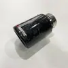 Directo de fábrica satinado Nuevo silenciador de borde recto rizado fibra de carbono tubo de escape de coche modificado garganta de cola