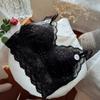 Ropa Interior de Encaje Estilo Francés Brisa para Mujer Espalda Hermosa Enferma Correa Base Ultradelgada Envoltura Tubo para Pecho Bra Exhibidor de Pecho Grande