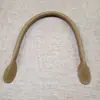 Nova Bolsa de Couro Costurada no Centro com Borda Oleada Bolsa de Mão de Couro Pu com Alça de Bolsa de Couro Genuíno Acessórios