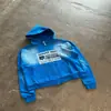 Sudadera con Capucha Estampada de Identificación de Funcionario de Prisiones Transfronterizo 2026, Chaqueta Cardigan con Capucha Fresca y Moderna de Celebridad de Internet