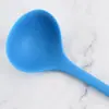 Venta al por mayor de fábrica utensilios de cocina de silicona cuchara de sopa filtro para olla caliente sopa papilla sopa casera cuchara de sopa de silicona al por mayor