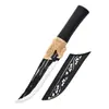 Cuchillo de Matanza con Mango de Cabeza de Dragón, Cuchillo de Deshuesar para el Hogar, Cuchillo de Acero Inoxidable de Moda Forjado a Mano, Cuchillo de Cocina para el Hogar, Cuchillo para Exteriores