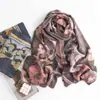 Bufanda y Chal de Imitación Cachemir con Estampado de Leopardo Transfronterizo Doble Uso Otoño e Invierno Nuevo Estilo Moda de Alta Gama para Mujer Bufanda Cálida Venta al por Mayor