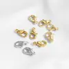 Ouro 18K Banhado Cor Duradoura Fecho Lagosta Artesanal DIY Acessórios de Joia Pulseira Colar Fivela de Conexão Fivela de Mola Acessórios de Material