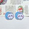 Clip de pelo de acrílico con forma de corazón de niña linda de dibujos animados Jiyka wow accesorios para el cabello accesorios para funda de teléfono diy venta al por mayor