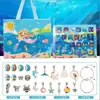 [Igual ao Douyin] Festival do Meio do Outono Poke Girl Princesa Presente Lanterna Caixa de Presente Pulseira DIY Caixa Surpresa para Filha