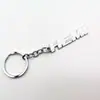 Chaveiro de metal modificado para carro JDM NOS HKS pingente de liga de zinco para Toyota Honda