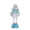 Navidad Retráctil Peluche Tejido Papá Noel Muñeco de Nieve Reno