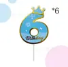 Números Calientes de Venta Transfronteriza 0-9 Adornos para Pastel de Cumpleaños para la Fiesta de Cumpleaños de Niños Decoración de Mesa de Postres
