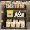 Prateleira de Armazenamento de Frutas e Legumes para Cozinha Bancada Cesta de Legumes de Múltiplos Andares Cesta Doméstica para Armazenamento de Temperos Óleo Sal Molho de Soja Vinagre Cesta de Lanches para Sala de Estar