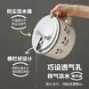 Xiaopa Perro Acero Inoxidable 304 Tazón para Fideos Instantáneos Gran Capacidad Escurridor para Fideos Instantáneos Lonchera para Dormitorio Estudiantil Regalo Venta al por Mayor