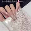 Pegatinas para Uñas de Flores Secas Artificiales Tipo Floral, Fragmentos Florales Pequeños en Relieve 3D, Calcomanías Decorativas de Uñas de Moda