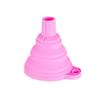 Embudo dispensador plegable, Embudo grande de grado alimenticio para aceite, Embudo pequeño para verter vino, Herramienta de vertido de aceite de silicona, Embudo de plástico para aceite