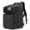 Mochila Táctica Militar Popular Bolsa 3P para Hombres, Gran Capacidad para Acampar al Aire Libre, Senderismo, Montañismo, Motocicleta, Mochila de Viaje 45L
