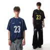 Camiseta de Secagem Rápida Magic Bear 2026 Novo Verão Estilo Americano Jersey Nº 23 Camiseta de Manga Curta para Esportes ao Ar Livre Camiseta Básica para Homens