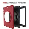 Comércio Exterior aplicável iPad Pro 9.7 alça de mão Suporte giratório de PC capa protetora de tablet ipad5 6 Capa resistente a quedas