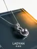 Aretes de Calabaza Set de Aretes con Collar de Calabaza Aguja de Plata 925 Perla Fu Lu Diamante Brillante Temperamento Sencillo Versátil