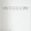 Gancho para abrigos fuerte para colgar en la puerta para entrada y armario, perchero de pared sin taladro