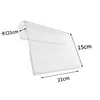 Estante de PVC transparente para exhibición de productos, etiquetas, precios y nombres de productos, disponible en fábrica, centro comercial, supermercado, almacén