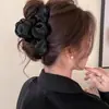 Nuevo clip de tiburón 2026 para otoño e invierno, pinza para el cabello de gran tamaño de alta gama para mujeres con cabello abundante, con diseño de lazo